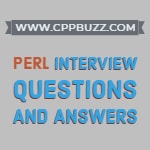 Perl programming interview questions and answers